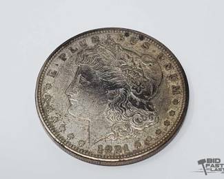 1303  1921 Morgan Silver Dollar