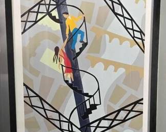 2224  Escalier Damour Signed Pierre H. Matisse