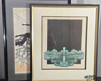 2246  2 Signed  Framed Prints