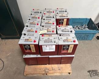2050  Pallet of Trojan TE35 Gel Batteries