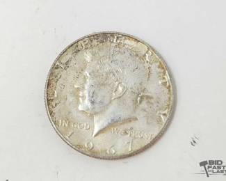 1416  1967 Kennedy Half Dollar Coin