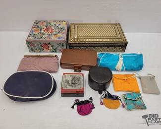 1955  Jewerly Boxes and Bags