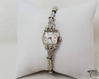 1115  Hamilton Diamond Vintage Womens Watch