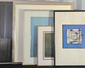 2212  6 Framed Artworks