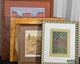 2236  4 Framed Artworks