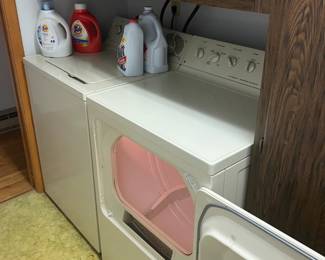 GE Heavy Duty Washer/Dryer Set
