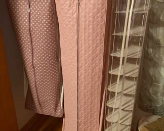 Vintage garment bags