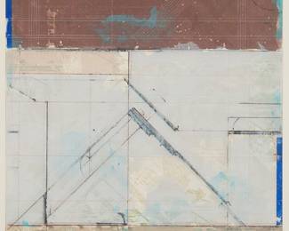 1241
Robert Kelly
b. 1956
"Tana V," 1987
Etching and aquatint in colors on wove paper
Edition: 52/100
Signed, titled, dated, and numbered in pencil in the lower margin: Robert Kelly 1987
Plate: 28" H x 24" W; Sight: 29.5" H x 25.25" W
Estimate: $100 - $200