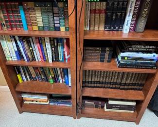 Books and Book shelves
