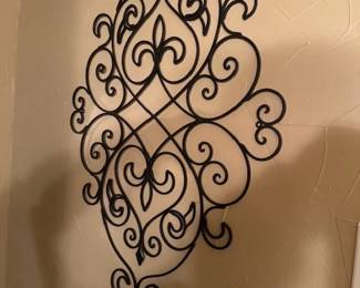 Wrought Iron wall  hanging