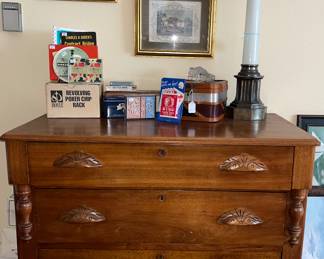 Antique maple dresser