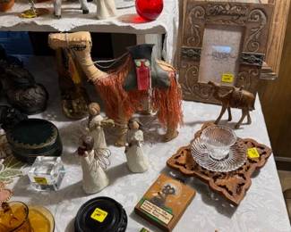 Leather Vintage Camel and unique finds from their Travels around the World