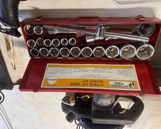 3/4 in socket set