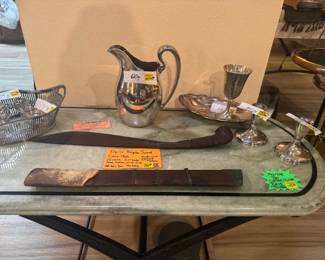 From Sterling Silver, Filipeno  1900 sword, Marble tables  Bronze Statue, Tools, NASA, Patio Furniture, China  Memorbilia,   This is the ESTATE SALE for YOU 