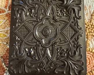 Antique Photograph 1800's Civil War Era photo silver Tin