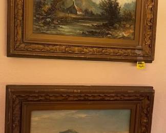 Hand painted oil Landscapes