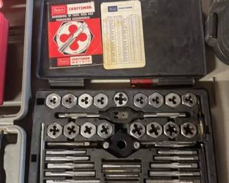 Craftman Tap and Die Set 41 piece