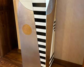 Post Modern Pedestal "Bugatti Style"