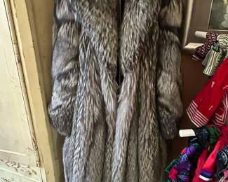 Silver Fox Coat