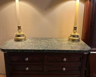 Nautica Marble Top Cabinet