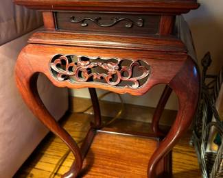 Chinoiserie Flower/Plant Stand