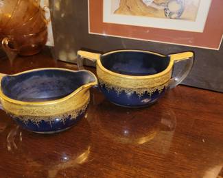 Antique Japanese tea set