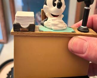 Rare Mickey at Desk figure 