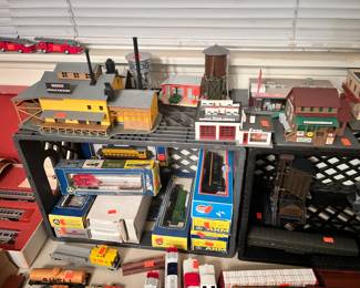 Lots of built and unbuilt (MIB) town buildings 