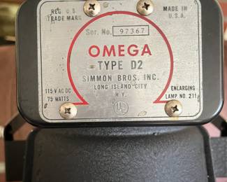 Huge Omega photographic enlarger
