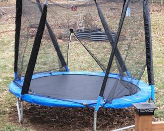 SMALLER OUTDOOR CHILDS TRAMPOLINE $50