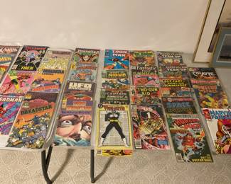 Wrapping up the comic book collection of misc.