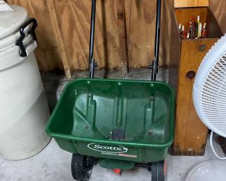 Lawn seed spreader