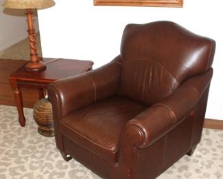BUY IT NOW!  $250.00. Soft Line S.P.A. Italian Leather Club Arm Chair.