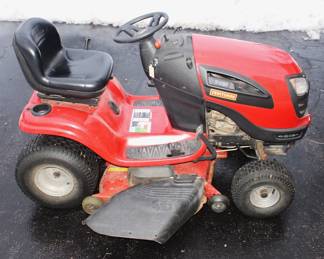 BUY IT NOW! $650.00.   Craftsman 46" Riding Lawn Mower, Only 200 hours. YT400-Briggs & Stratton Platinum, 24 h.p. engine. Model 917.288570.
