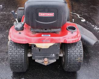 BUY IT NOW! $650.00.   Craftsman 46" Riding Lawn Mower, Only 200 hours. YT400-Briggs & Stratton Platinum, 24 h.p. engine. Model 917.288570.