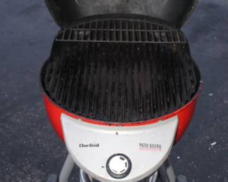 Char Broil Patio Bistro Tru-Infrared Electric Grill.