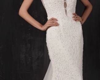 Calla Blanche Wedding Dress (designer’s photo of the dress)