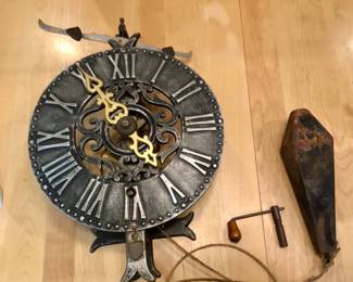 Skeleton clock