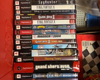 PlayStation 2 video games