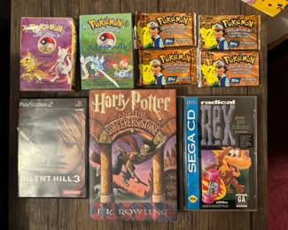 Top row only
Sealed Pokémon Cards