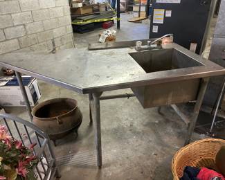 Stainless steel Work Sink
