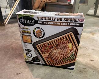 Smoke-less grill/griddle