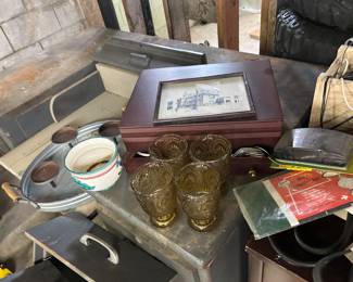 glass ans silverware