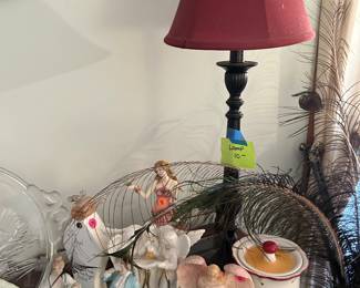 Lamps and figurines