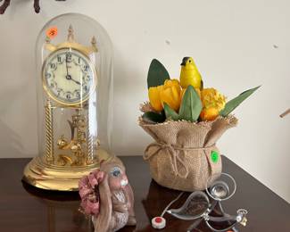 Floral and animal decor