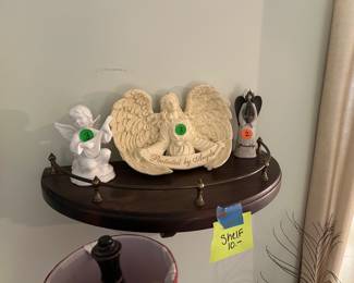 Shelves and angels