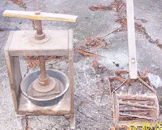 Press and early aerator 