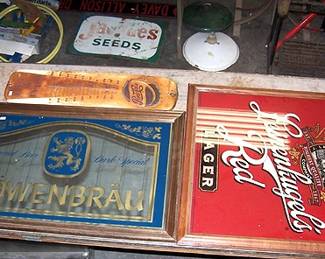 Advertising signs
