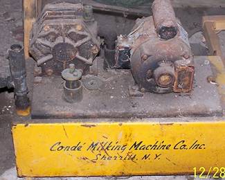 Conde milking machine