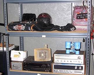 Harley Davidson leathers pants, receivers,etc...